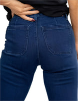 Judy Blue Vintage Horizon High Rise Work Wear Utility Straight Leg