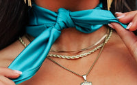 Turquoise Buckaroo Scarf