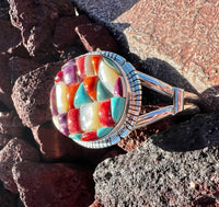 Samson Edsitty Cobblestone Inlay Cuff