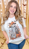 Gaudy Ghost Rhinestone Tee