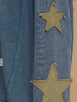 Umgee Mineral Washed Terry Star Top/Pants