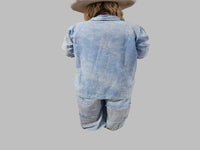 A Rare Bird Blue Birdie Stitched Shirt