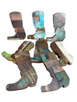 Wooden Boot Wall Decor