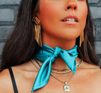 Turquoise Buckaroo Scarf