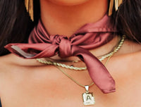 Chocolate Brown Buckaroo Scarf