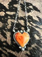 Augustine Largo Spiny Heart Necklace