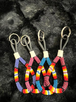 Harriet Crosby Beaded Loop Key Chains