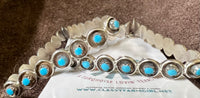 Joanne Cheema Zuni Turquoise Triange Earrings