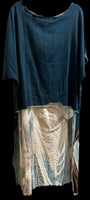 
              I Love Linen Chief Joseph Navy Hi Lo Tunic
            