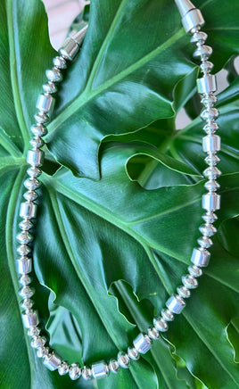 Margaret Lee Handmade Pearl & Pill Bead Necklace