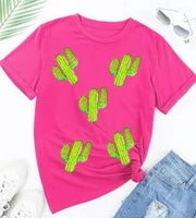 
              Sequin Cactus T-Shirt
            