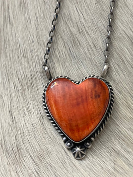 Donovan Skeets Spiny Heart Necklaces