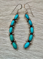 
              Robert Yazzie Turquoise Bar Necklace and Earring
            