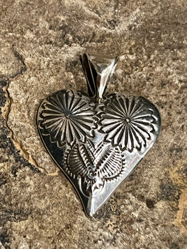 Shirley Skeets Heart Pendant