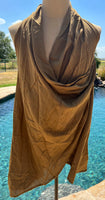 
              Jaded Gypsy DC Cross Shirt-Toffee
            