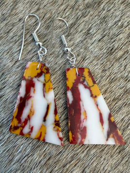 Jameson Pete Noreena Jasper Slab Hook Earrings