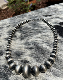 Preston Haley Graduated Handmade Pearl Necklace