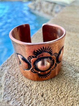 DeVanna R Willie Copper Bump Out Ring