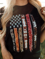 
              American Flag Graphic Tee
            