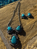 
              Rosita Calladitto Kingman Lariat & Earrings
            