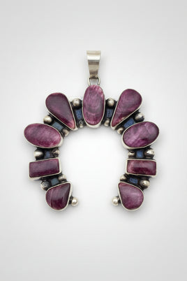 Travis J Purple Spiny Naja Pendant