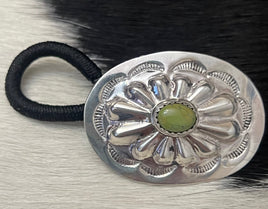 Betty Gilmore Concho Turquoise Hair Tie