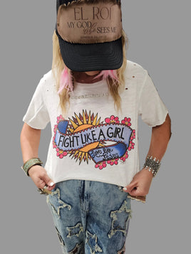 A Rare Bird "Fight Like a Girl" Tee