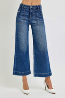 
              Risen High Rise Ankle Wide Leg Jean
            