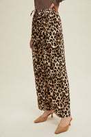 
              Wishlist Leopard Print Drawstring Pants
            