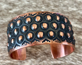 Jerrold Tahe Copper Cuff