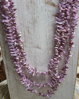 
              Vintage Wampum 3 Strand Fetish Necklace
            