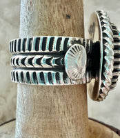 
              Landon Secatero Spiderweb Kingman Ring
            