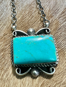 Myron Begay Kingman Bar Necklaces