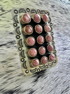 Rhodochrosite Ring