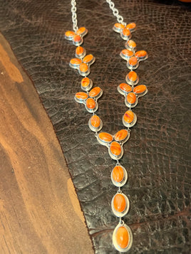 Orange Spiny Lariat