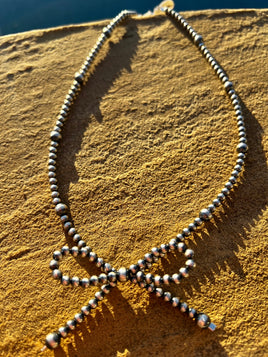 Bow Bead Necklace