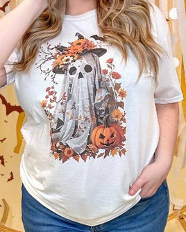 Gaudy Ghost Rhinestone Tee