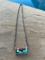 
              Steve Francisco #8 Bar Necklace
            