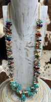 
              Vintage Zuni Multi-Stone Fetish Necklace
            