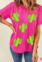 
              Sequin Cactus T-Shirt
            