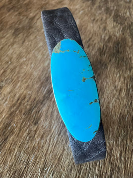 Milton Lee Kingman Leather Bracelet