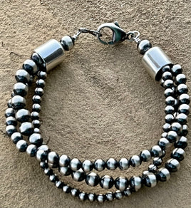 3 Strand Pearl Bracelet