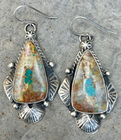 
              Juanita McDonald Long Royston Boulder Lariat & Earrings Set
            