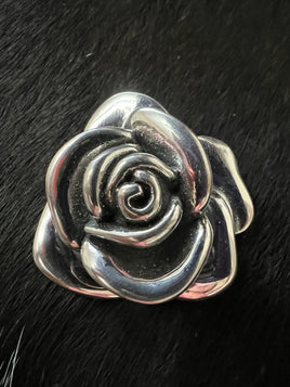 Rose Sterling Silver Pendant, Earrings & Bracelet