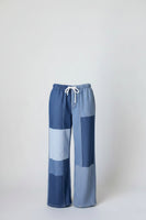 
              American Recycled Clothing Denim Wide Leg Pants
            