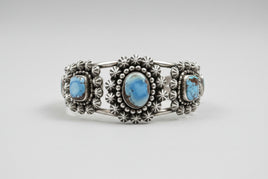 Arlene Yazzie Golden Hills 5 Stone Cuff