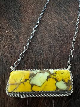 Donovan Nez Honey Dahlia Bar Necklaces