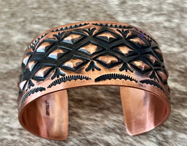Jerrold Tahe Copper Cuff