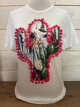 Pom Cactus Tee