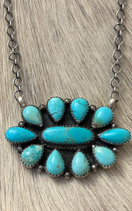 Debra Smith Kingman Cluster Necklace